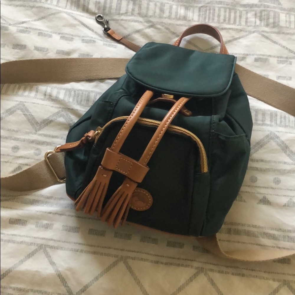 Authentic Dooney and Bourke mini backpack